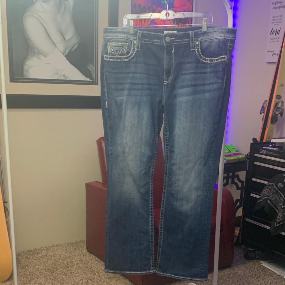 Vigoss Dark Blue Women’s Boot Cut Jeans